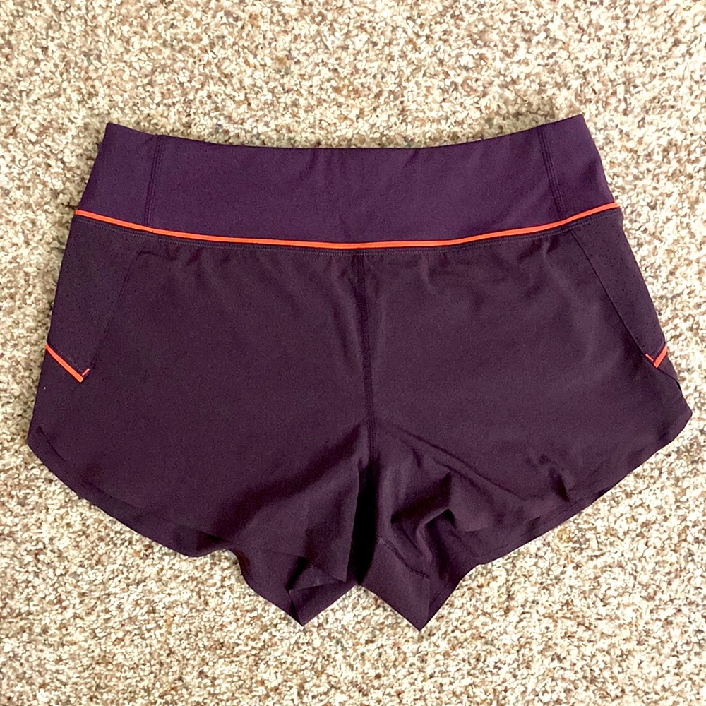 Athleta high rise lined shorts